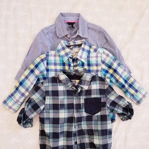 Toddler button down shirts